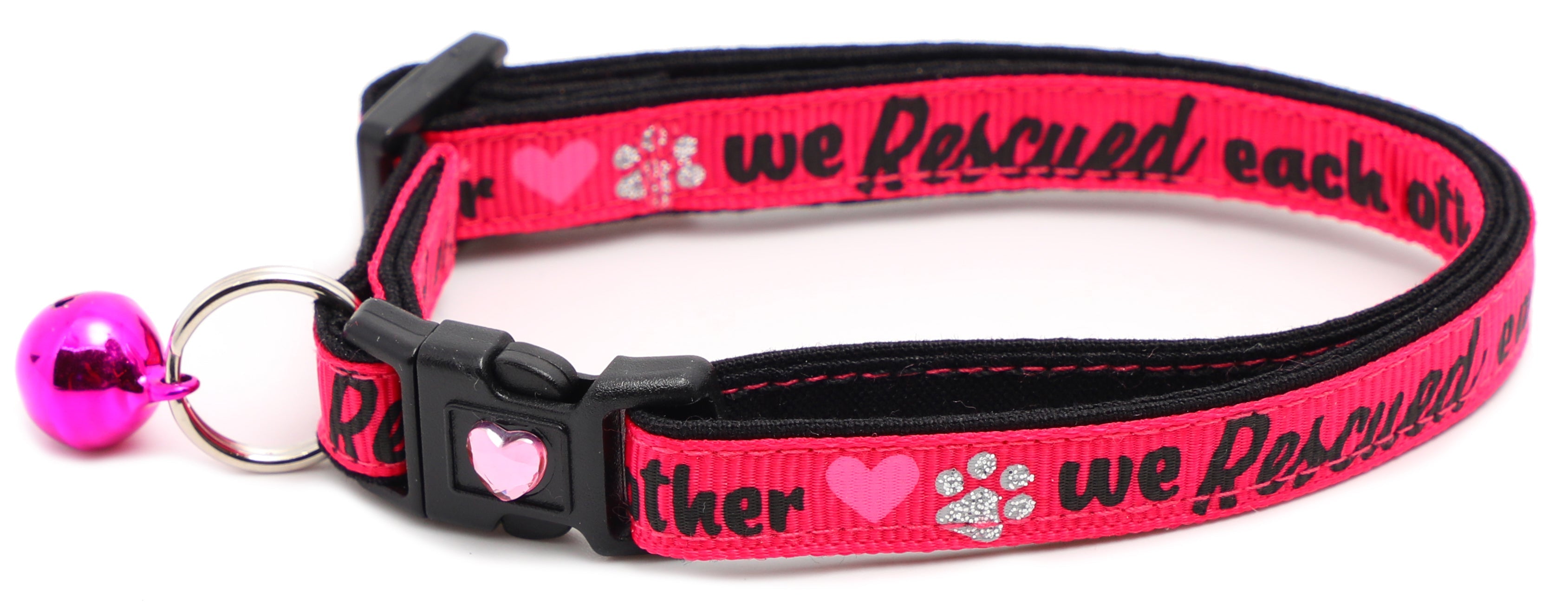 We Rescued Each Other Breakaway Cat Collar