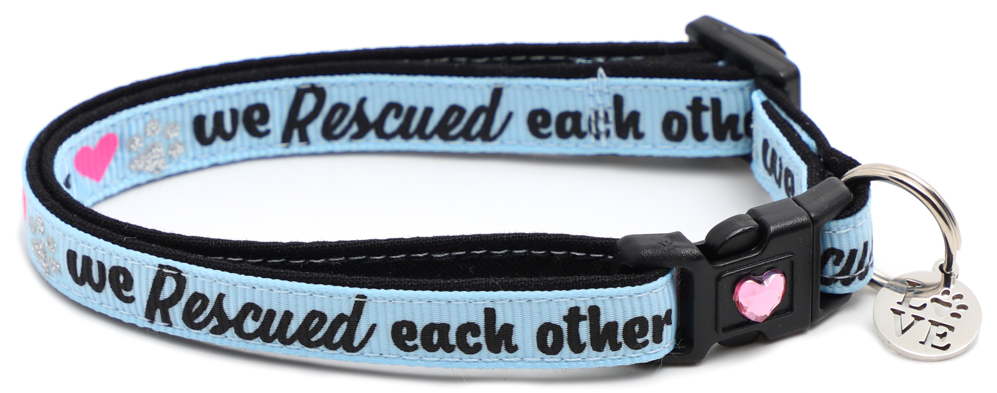 We Rescued Each Other Breakaway Cat Collar