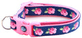 Pink Tea Party Roses Breakaway Cat Collar