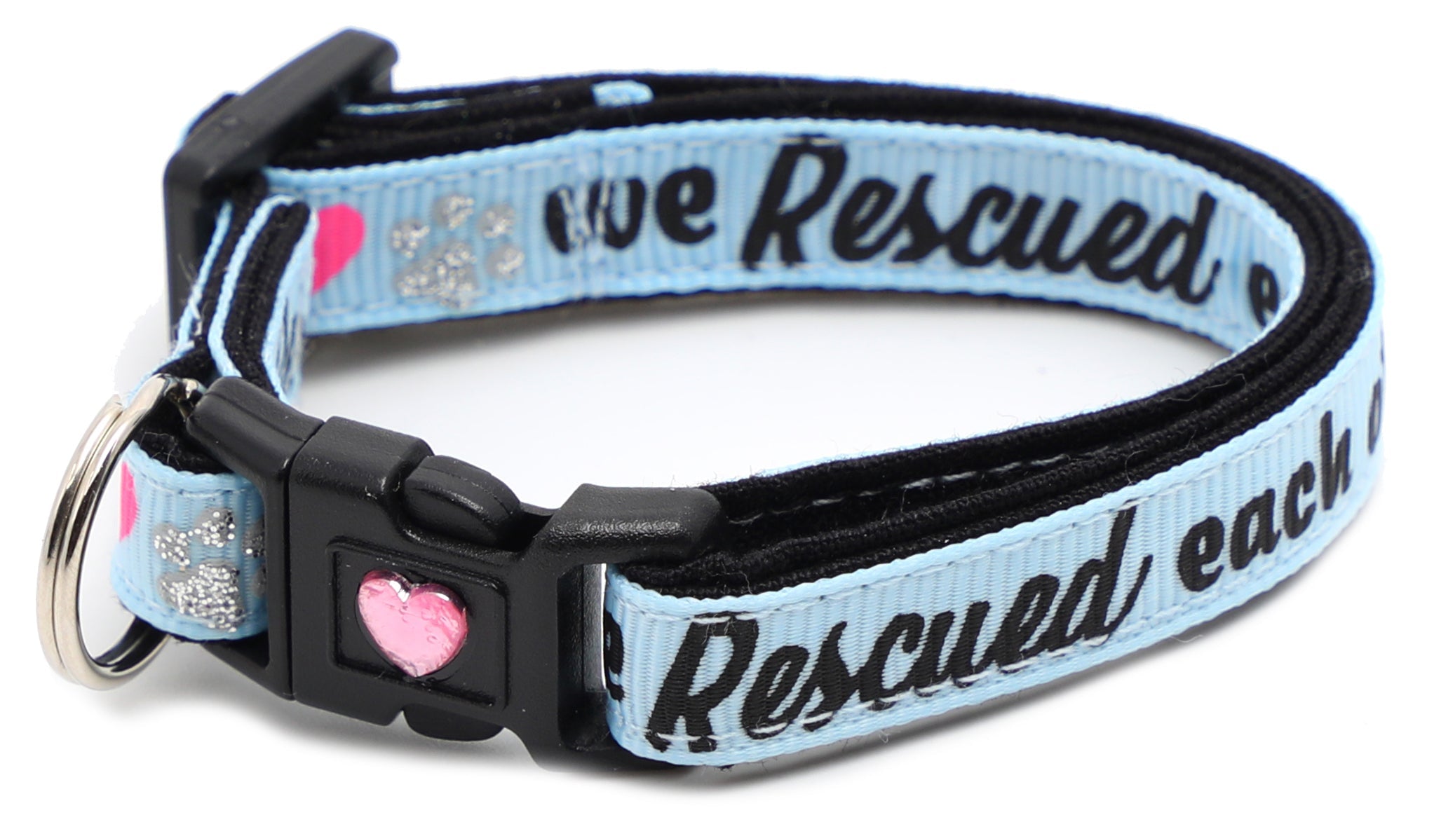 We Rescued Each Other Breakaway Cat Collar