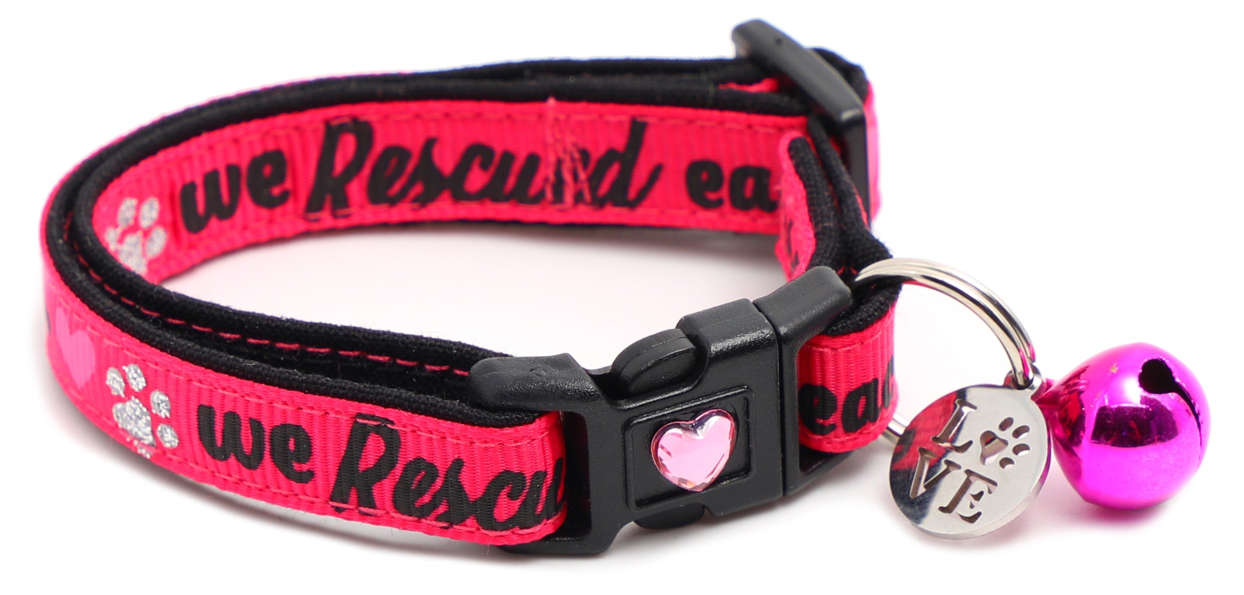 We Rescued Each Other Breakaway Cat Collar
